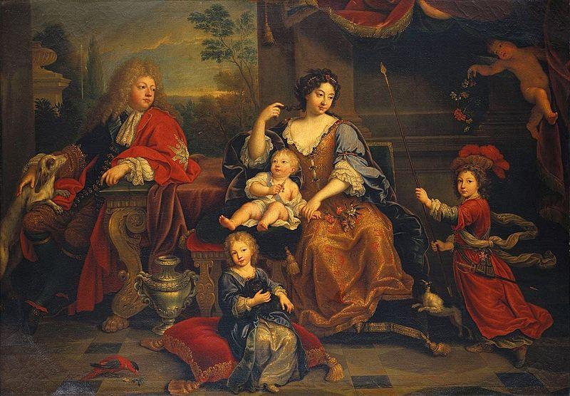 Pierre Mignard La Famille du Grand Dauphin oil painting image